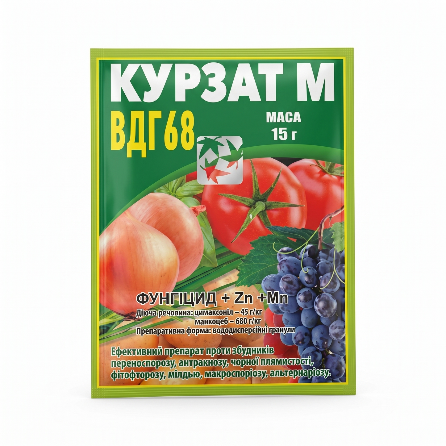 Фунгіцид Курзат М 68% вдг 15г