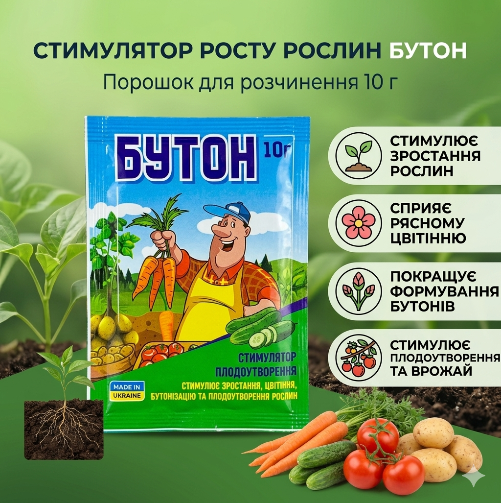 Стимулятор росту Бутон 10гр